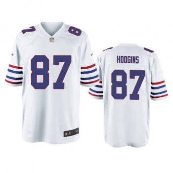 Buffalo Bills Isaiah Hodgins White Alternate Game Jersey