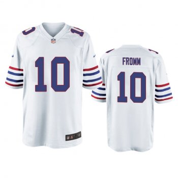 Buffalo Bills Jake Fromm White Alternate Game Jersey