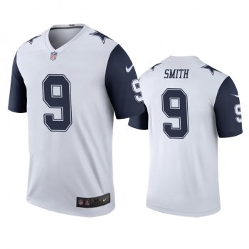 Dallas Cowboys Jaylon Smith White Color Rush Legend Jersey