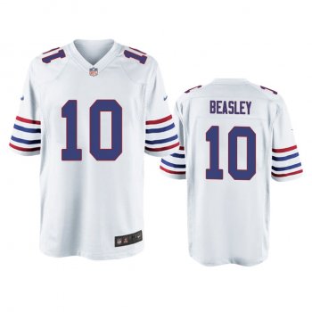 Buffalo Bills #10 Cole Beasley White Alternate Game Jersey