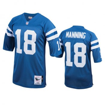 Indianapolis Colts Peyton Manning Royal 1998 Authenti Throwback Jersey