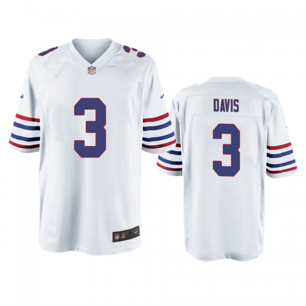 Buffalo Bills Gabriel Davis White Alternate Game Jersey