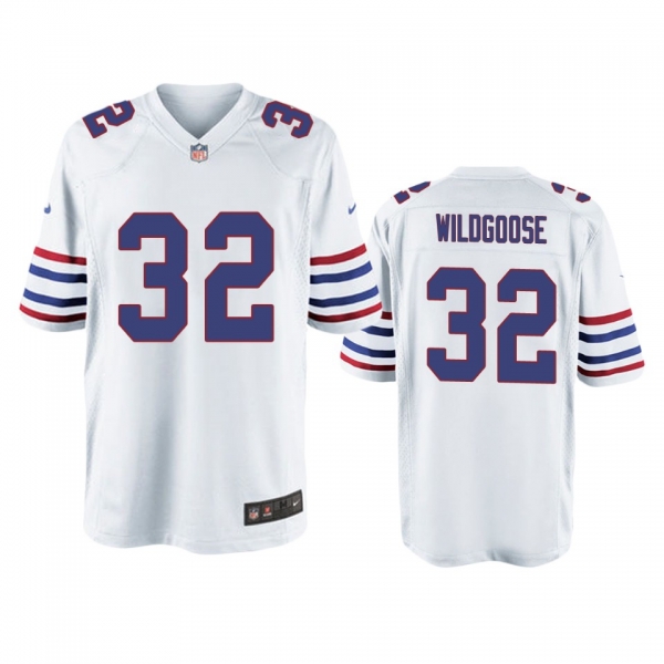 Buffalo Bills Rachad Wildgoose White Alternate Game Jersey