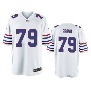 Buffalo Bills Spencer Brown White Alternate Game Jersey