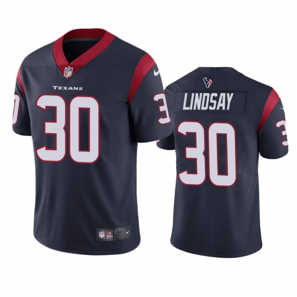 Houston Texans Phillip Lindsay Navy Vapor Limited Jersey