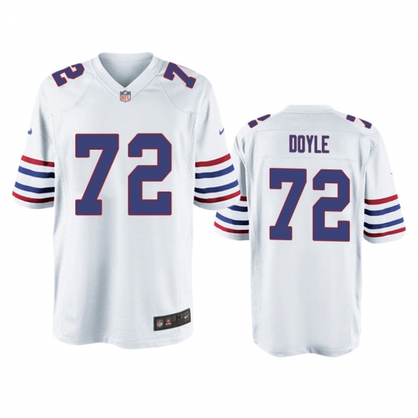 Buffalo Bills Tommy Doyle White Alternate Game Jersey