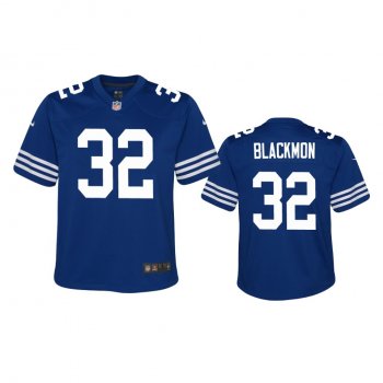 Youth Colts Julian Blackmon Royal Alternate Game Jersey