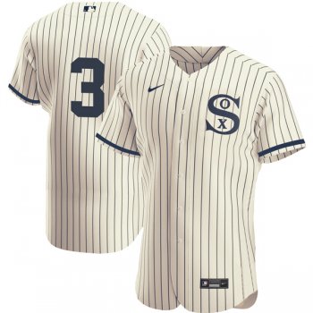 Chicago White Sox Field Of Dreams 2021 #3 Harold Baines Authentic Jersey - All Stitched