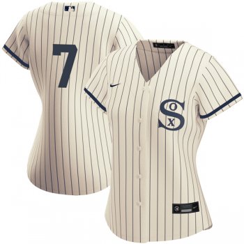 Women’s Chicago White Sox Field Of Dreams 2021 #7 Tim Anderson Jersey - All Stitched