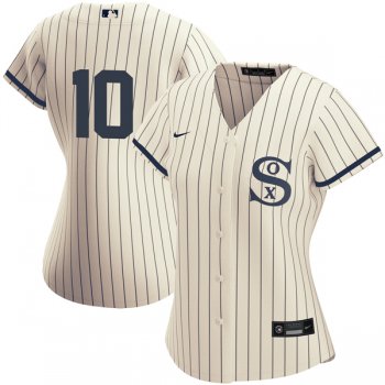 Women’s Chicago White Sox Field Of Dreams 2021 #10 Yoán Moncada Jersey - All Stitched