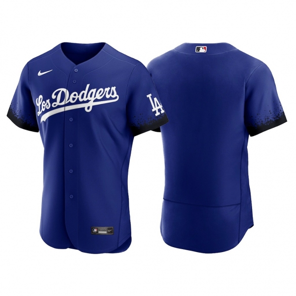 Los Angeles Dodgers Custom 2021 City Connect Royal Jersey Hot-sale