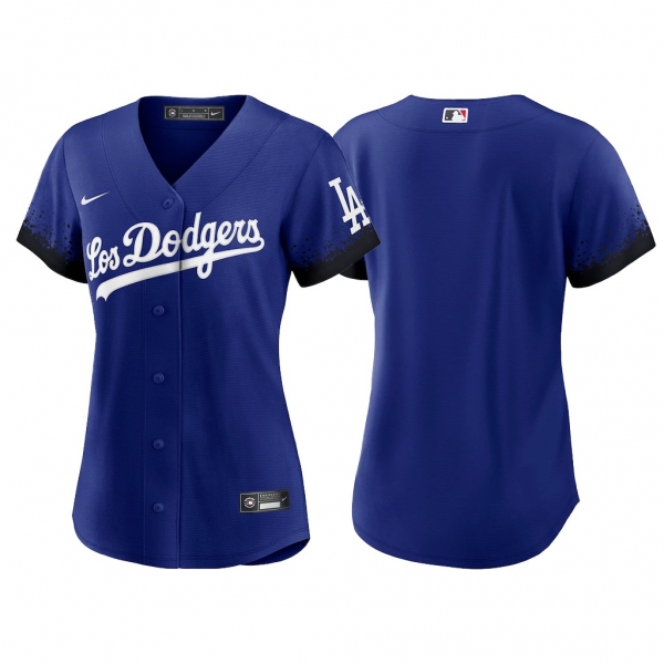 Women Los Angeles Dodgers 2021 City Connect Jersey Replica Royal