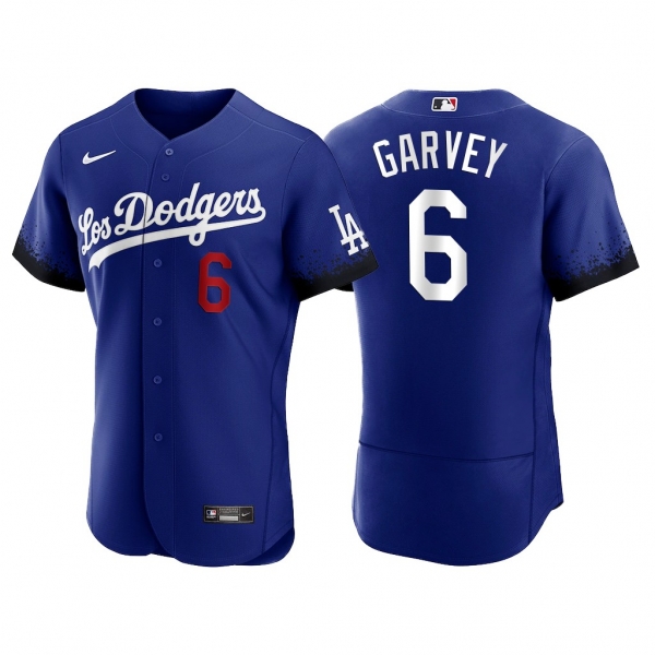 Los Angeles Dodgers Steve Garvey 2021 City Connect Royal #6 Jersey