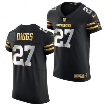 Trevon Diggs Cowboys Golden Edition Black 2020-21 Vapor Elite Jersey