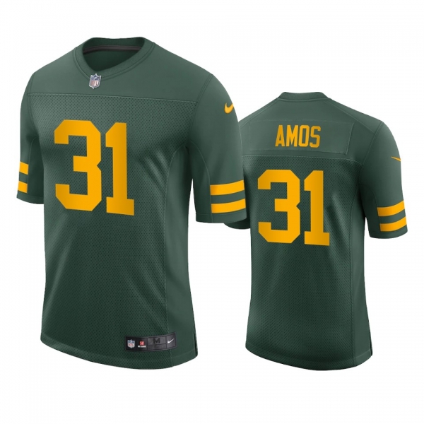 Adrian Amos Green Bay Packers Green Vapor Limited Jersey 50s Classic