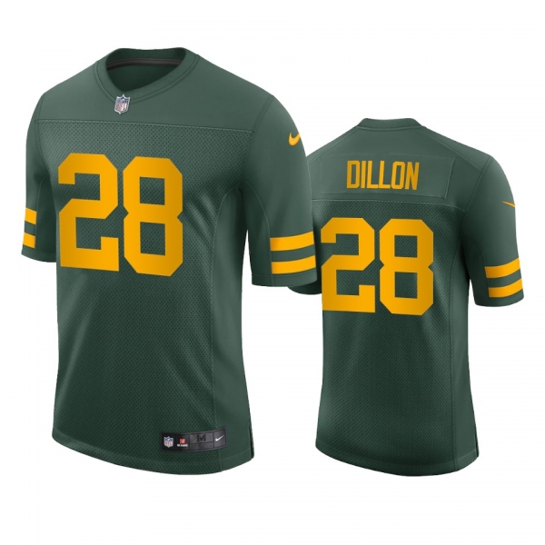 A.J. Dillon Green Bay Packers Green Vapor Limited Jersey 50s Classic