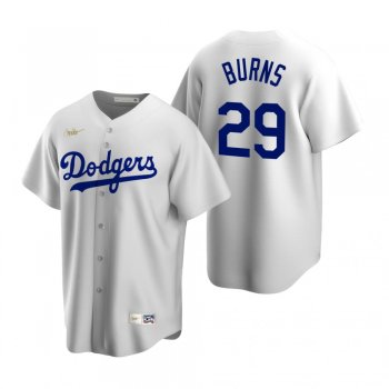 Los Angeles Dodgers Andy Burns Nike White Cooperstown Collection Home Jersey