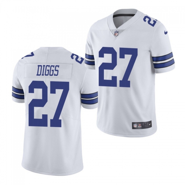 Trevon Diggs Cowboys White Vapor Limited 2020 NFL Draft Jersey