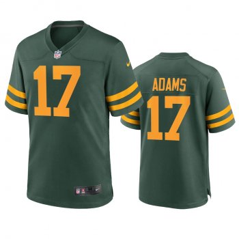 Green Bay Packers Davante Adams Green Alternate Game Jersey 50s Classic