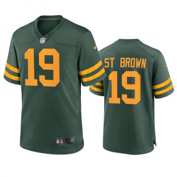 Green Bay Packers Equanimeous St. Brown Green Alternate Game Jersey 50s Classic