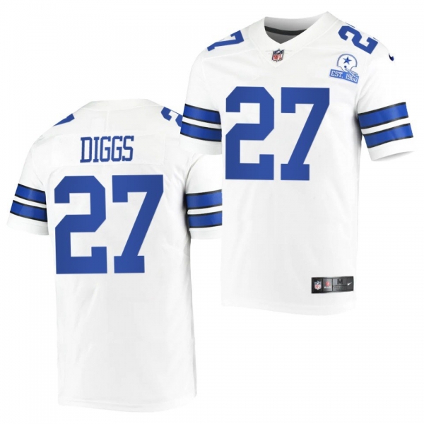 Cowboys Trevon Diggs 60th Anniversary White Jersey