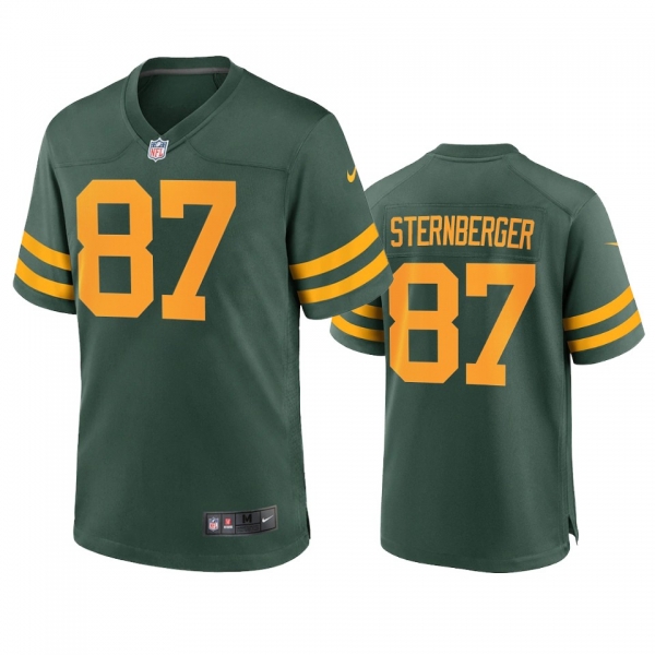 Green Bay Packers Jace Sternberger Green Alternate Game Jersey 50s Classic