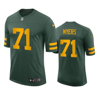 Josh Myers Green Bay Packers Green Vapor Limited Jersey 50s Classic