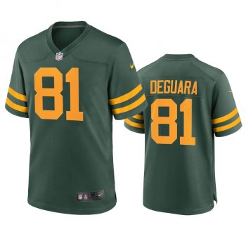 Green Bay Packers Josiah Deguara Green Alternate Game Jersey 50s Classic