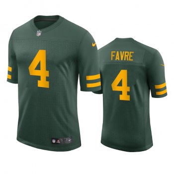 Green Bay Packers Brett Favre Green Vapor Limited Jersey 50s Classic