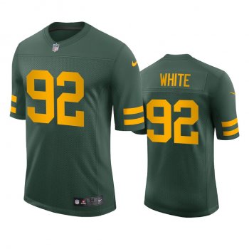 Green Bay Packers Reggie White Green Vapor Limited Jersey 50s Classic