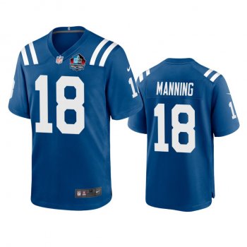 Indianapolis Colts Peyton Manning Royal NFL Hall of Fame Class of 2021 Jersey