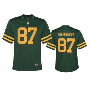 Youth Packers Jace Sternberger Green Alternate Game Jersey 50s Classic