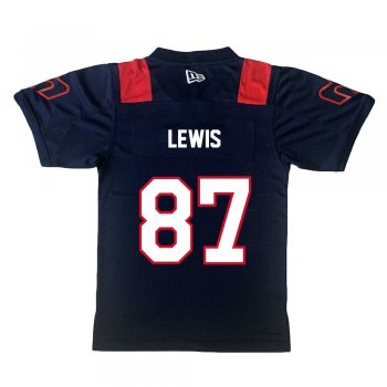 Men's Personalized #87 New Era Home Jersey