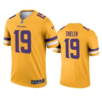 Minnesota Vikings Adam Thielen Gold 2021 Inverted Legend Jersey