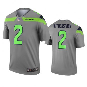 Seattle Seahawks Ahkello Witherspoon Gray Inverted Legend Jersey