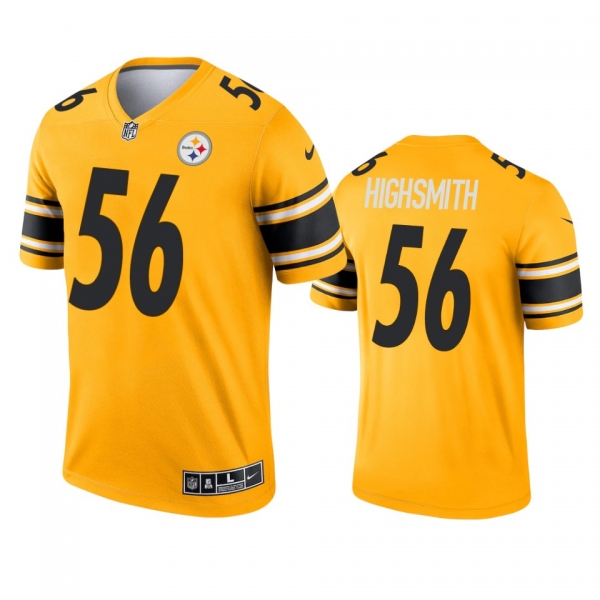 Pittsburgh Steelers Alex Highsmith Gold 2021 Inverted Legend Jersey