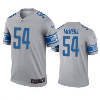 Detroit Lions Alim McNeill Gray Inverted Legend Jersey