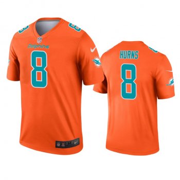 Miami Dolphins Allen Hurns Orange Inverted Legend Jersey