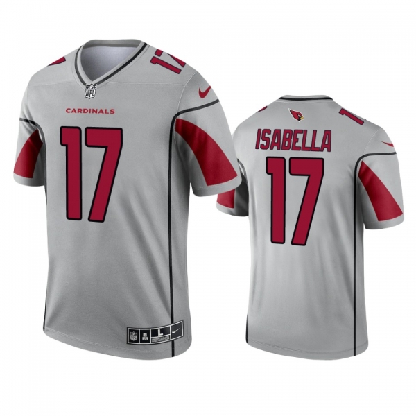 Arizona Cardinals Andy Isabella Silver 2021 Inverted Legend Jersey