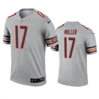 Chicago Bears Anthony Miller Silver Inverted Legend Jersey