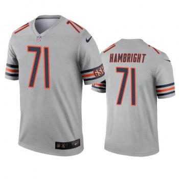 Chicago Bears Arlington Hambright Silver Inverted Legend Jersey