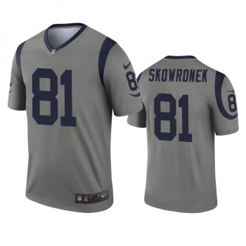 Los Angeles Rams Ben Skowronek Gray Inverted Legend Jersey