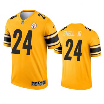 Pittsburgh Steelers Benny Snell Jr. Gold 2021 Inverted Legend Jersey