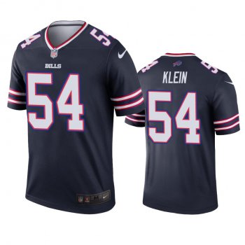 Buffalo Bills A.J. Klein Navy Inverted Legend Jersey