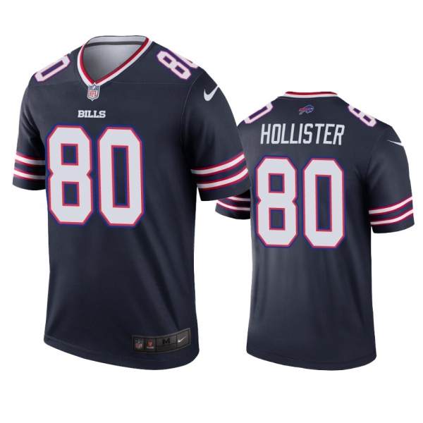 Buffalo Bills Jacob Hollister Navy Inverted Legend Jersey