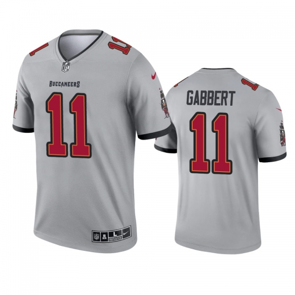 Tampa Bay Buccaneers Blaine Gabbert Gray 2021 Inverted Legend Jersey