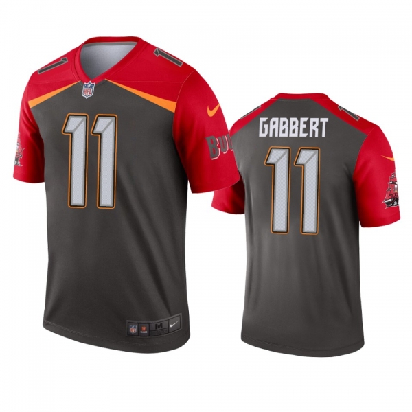 Tampa Bay Buccaneers Blaine Gabbert Pewter Inverted Legend Jersey