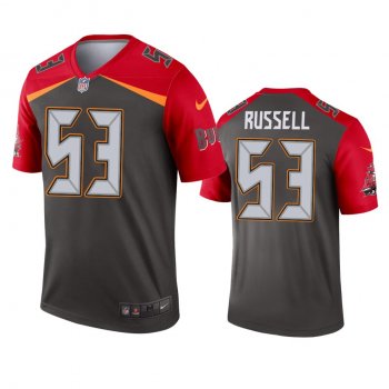 Tampa Bay Buccaneers Chapelle Russell Pewter Inverted Legend Jersey