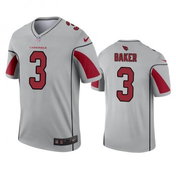 Arizona Cardinals Budda Baker Silver Inverted Legend Jersey