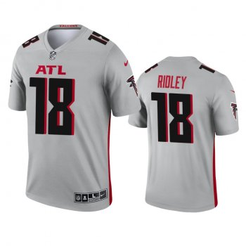 Atlanta Falcons Calvin Ridley Silver 2021 Inverted Legend Jersey